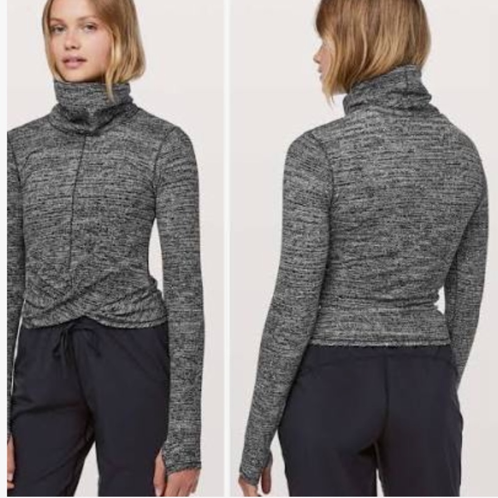 Lululemon Melodic Movement Cropped Long Sleeve